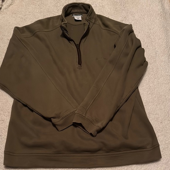 Columbia Men's Olive Green Pullover - Picture 1 of 6